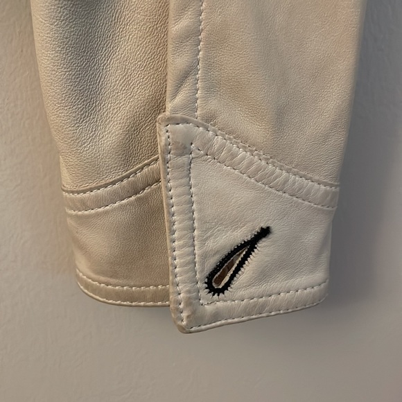 Rag & Bone denim jacket with leather sleeves - Picture 10 of 10